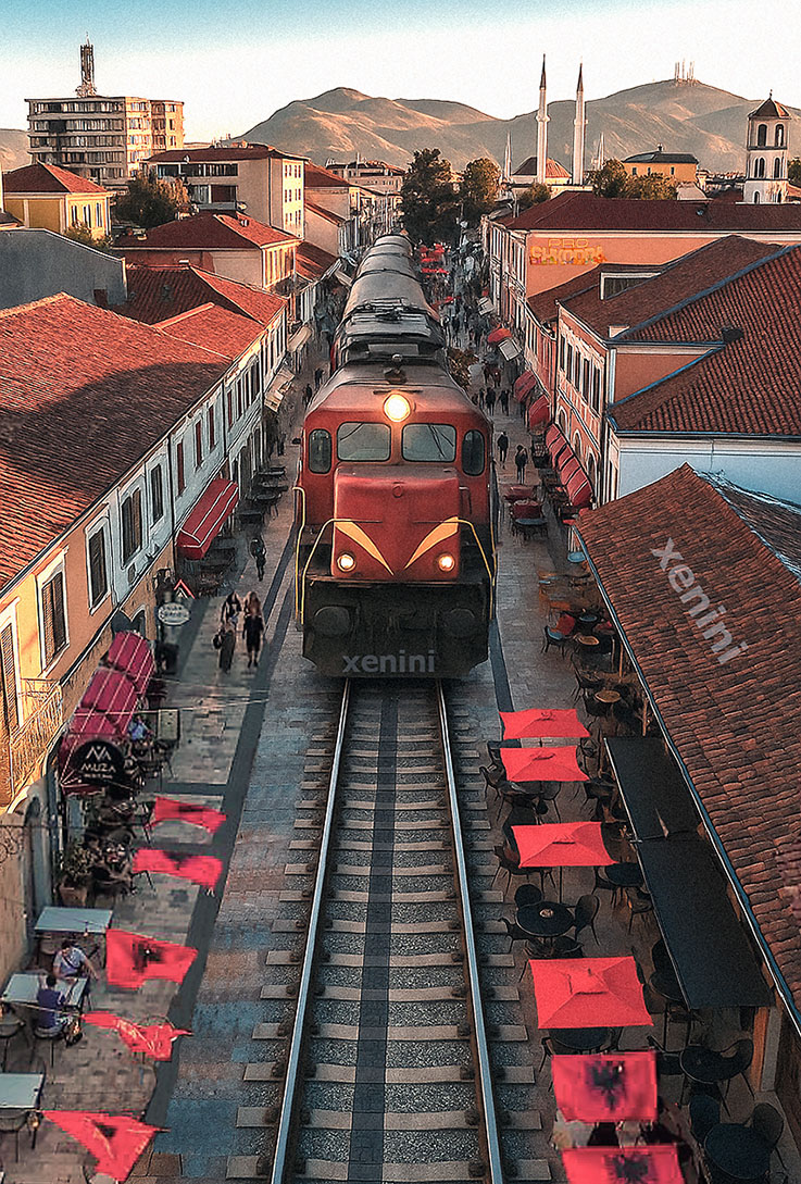 Shkodra me tren